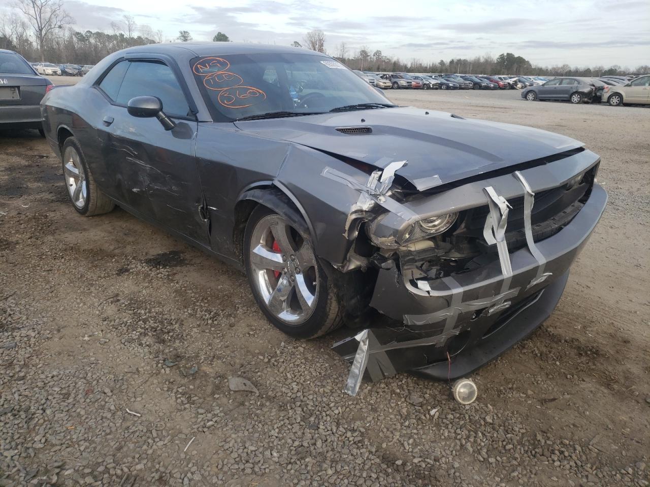 DODGE CHALLENGER 2012 with VIN 2C3CDYAG1CH118302 - Photo from auction
