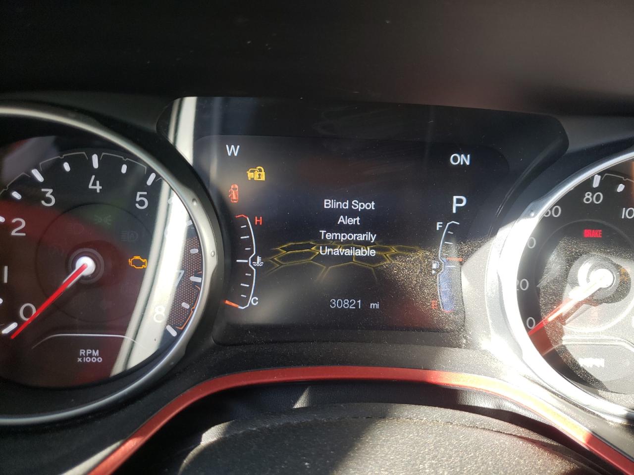 Photo 8 from auction – 2019 JEEP COMPASS TR with VIN 3C4NJDDB8KT754162