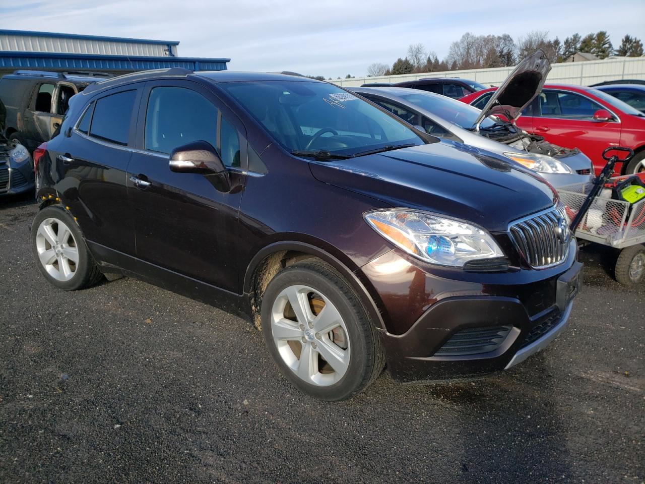 BUICK ENCORE 2016 with VIN KL4CJASB3GB537355 - Photo from auction