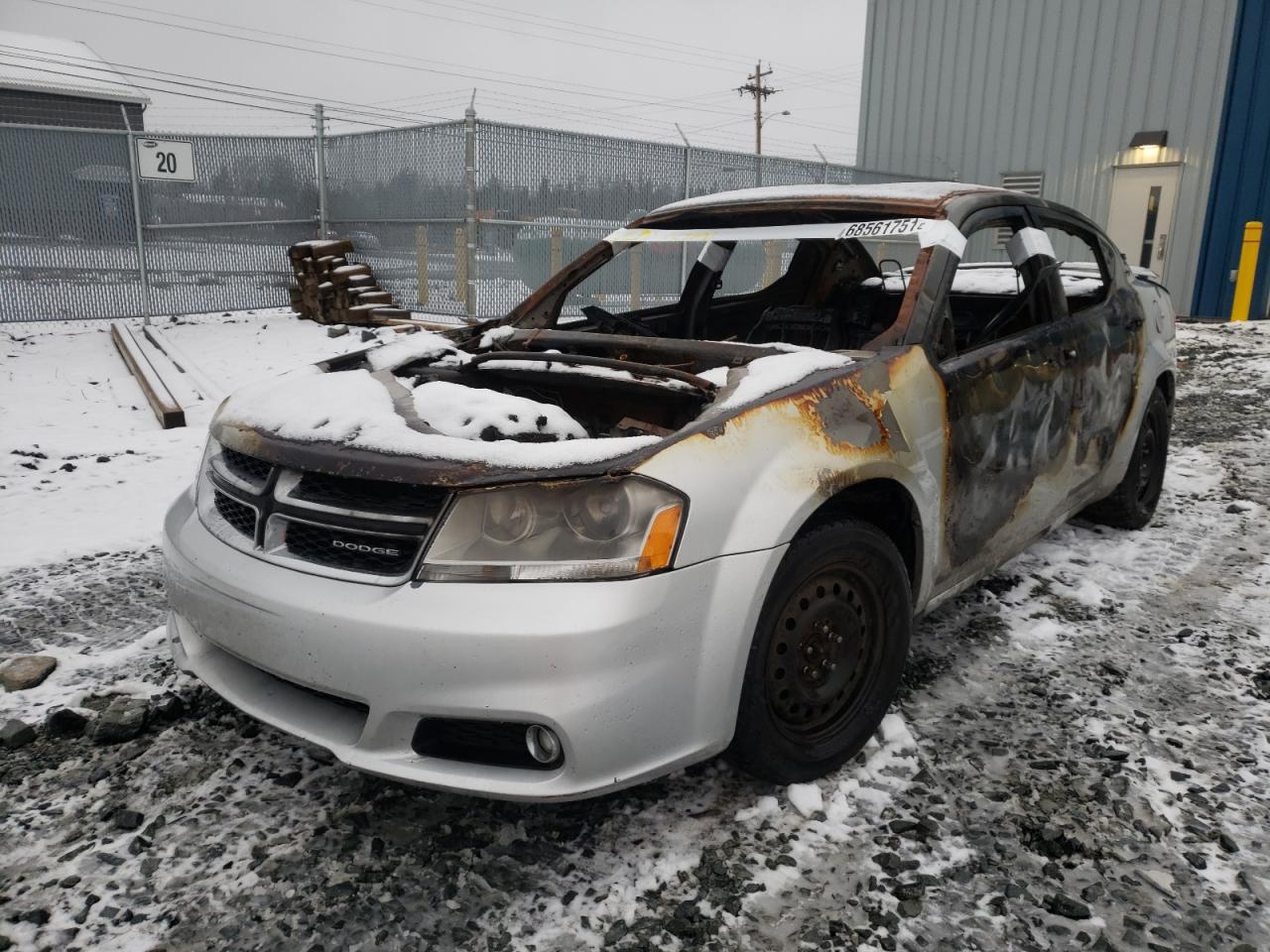 Photo 2 from auction – 2011 DODGE AVENGER MA with VIN 1B3BD1FB4BN526232
