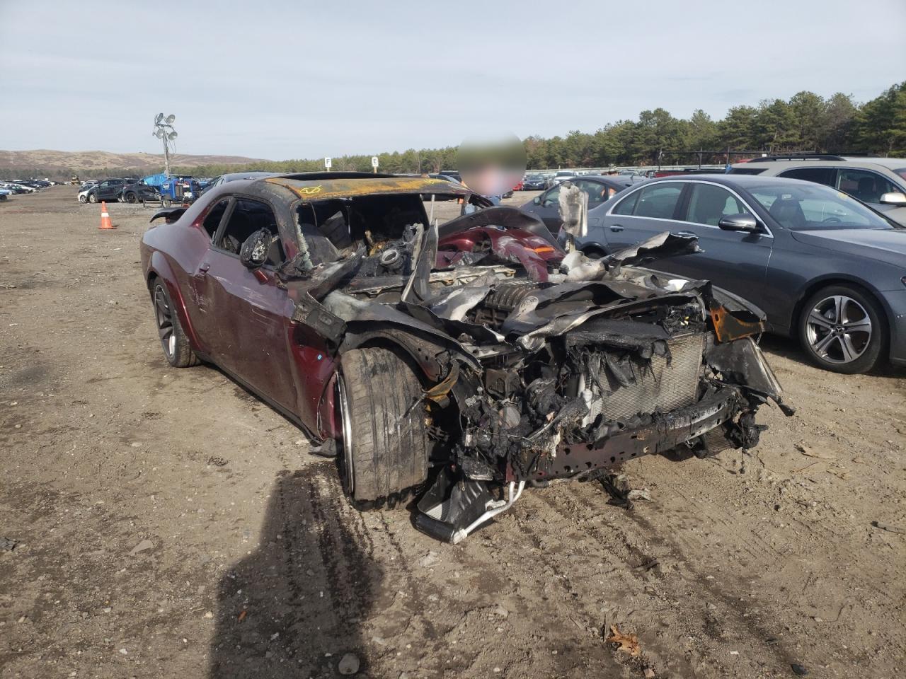 DODGE CHALLENGER 2019 with VIN 2C3CDZC91KH511767 - Photo from auction