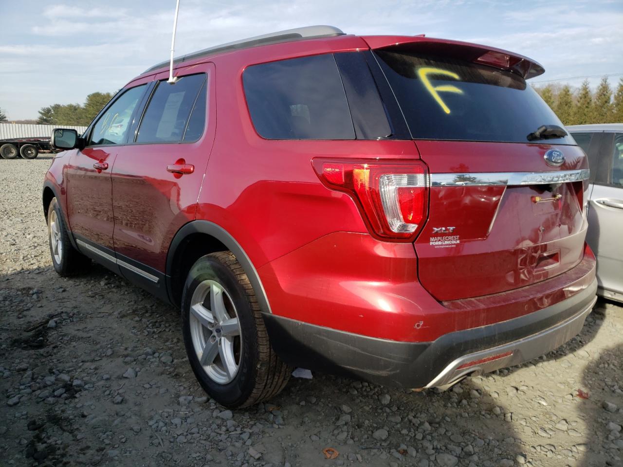 Photo 3 from auction – 2017 FORD EXPLORER X with VIN 1FM5K8D86HGD19075