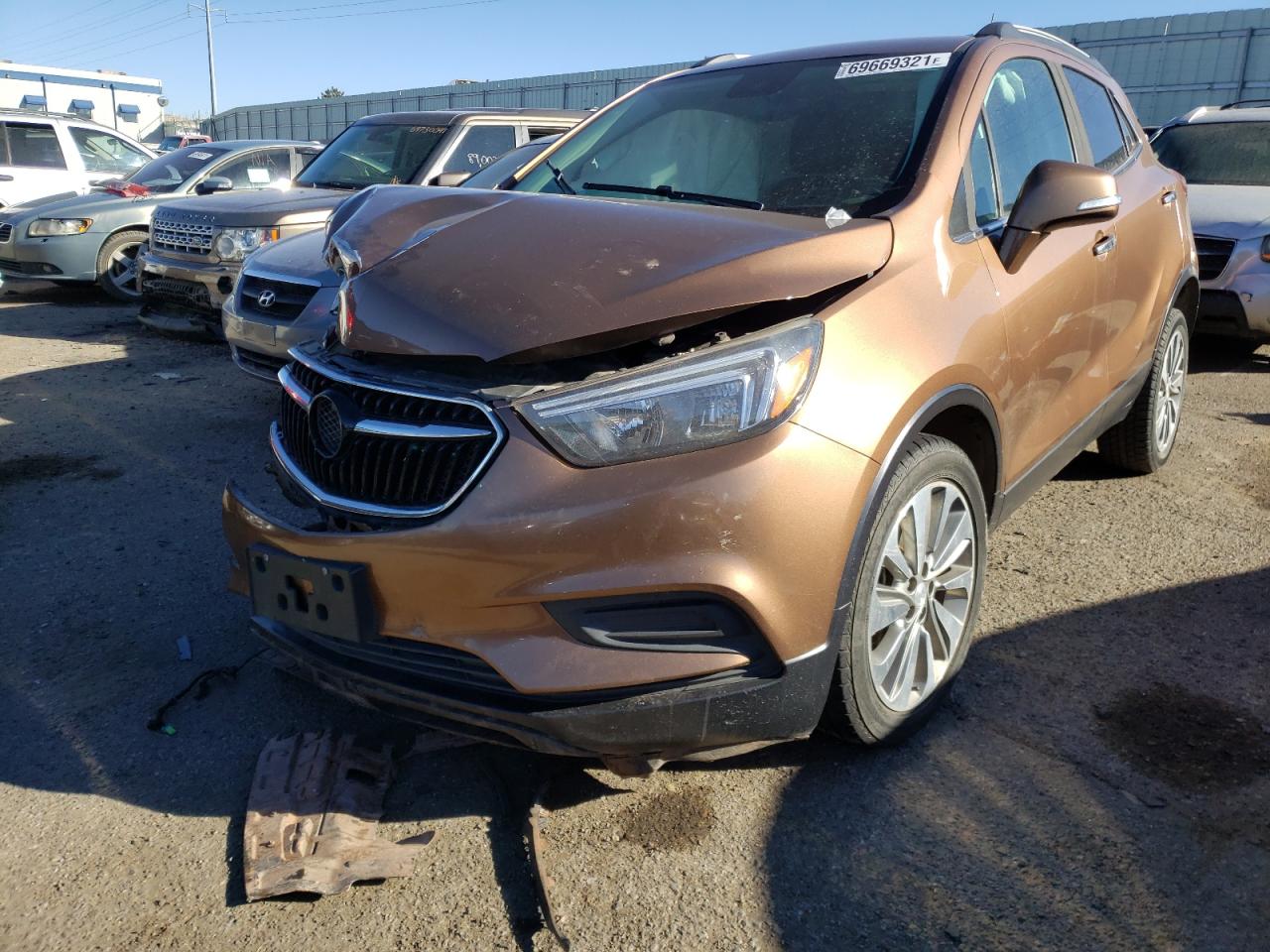 Photo 2 from auction – 2017 BUICK ENCORE PRE with VIN KL4CJASB1HB216898