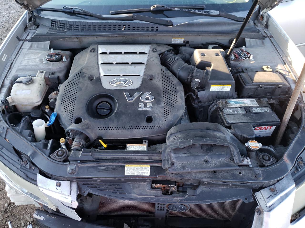 Photo 7 from auction – 2007 HYUNDAI SONATA SE with VIN 5NPEU46F77H274080