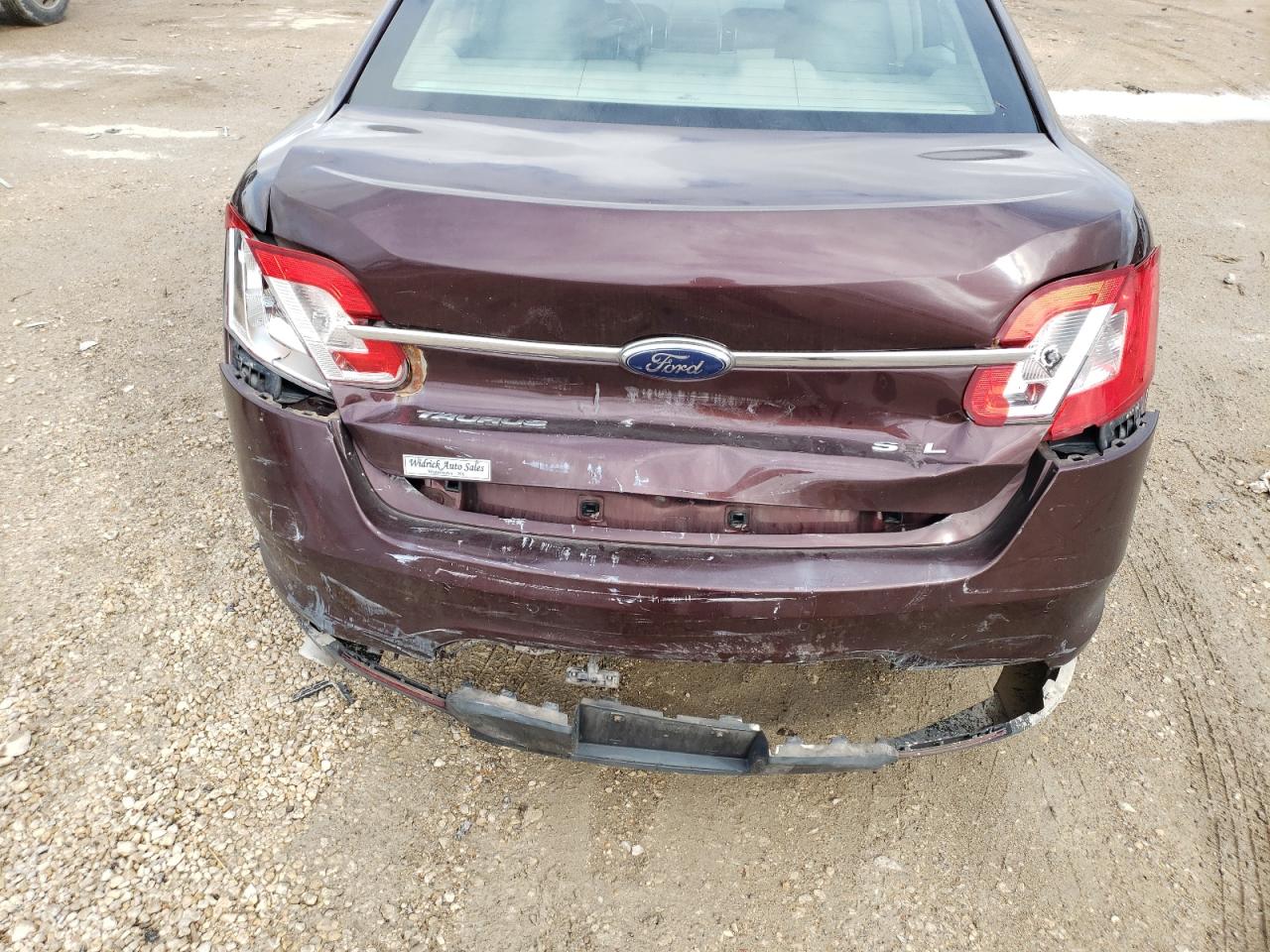 Photo 9 from auction – 2010 FORD TAURUS with VIN 1FAHP2EW5AG125016