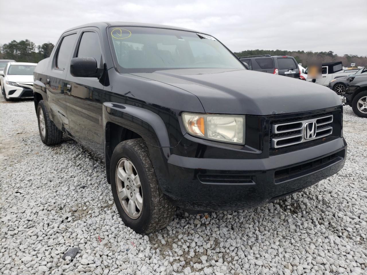 HONDA RIDGELINE 2007 with VIN 2HJYK16537H501892 - Photo from auction
