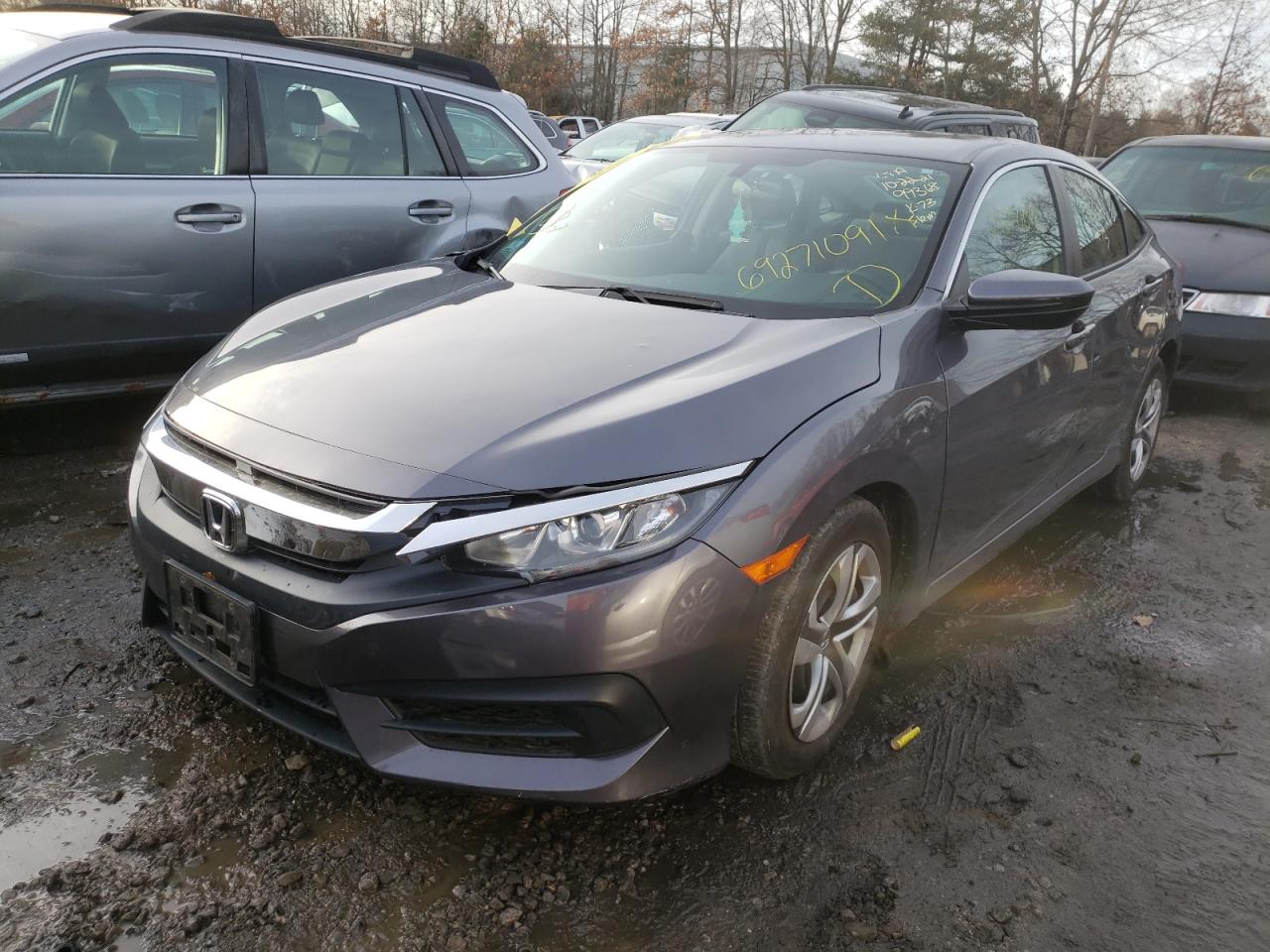 Photo 2 from auction – 2016 HONDA CIVIC LX with VIN 2HGFC2F58GH514265