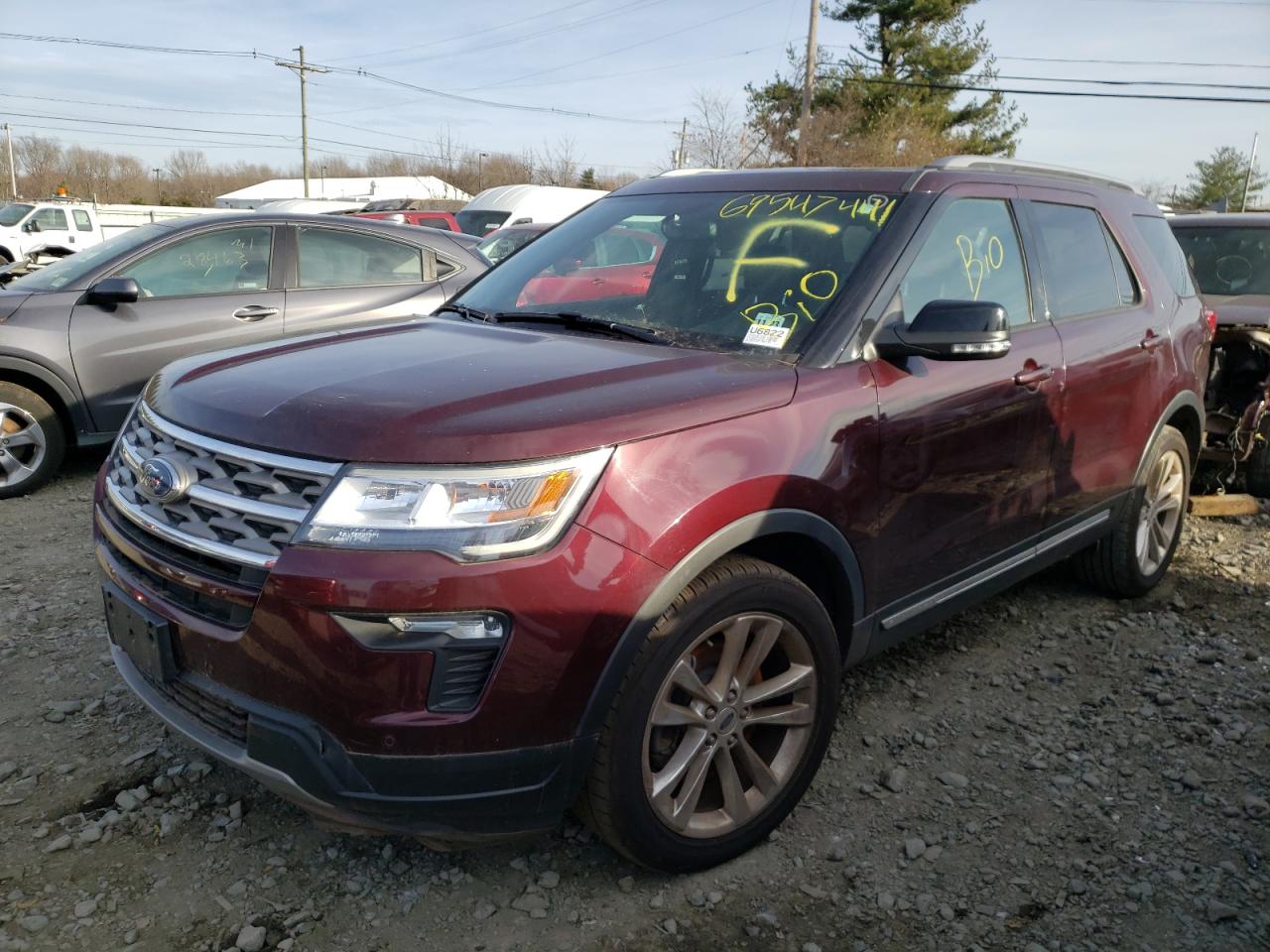 Photo 2 from auction – 2018 FORD EXPLORER X with VIN 1FM5K8D8XJGB82762