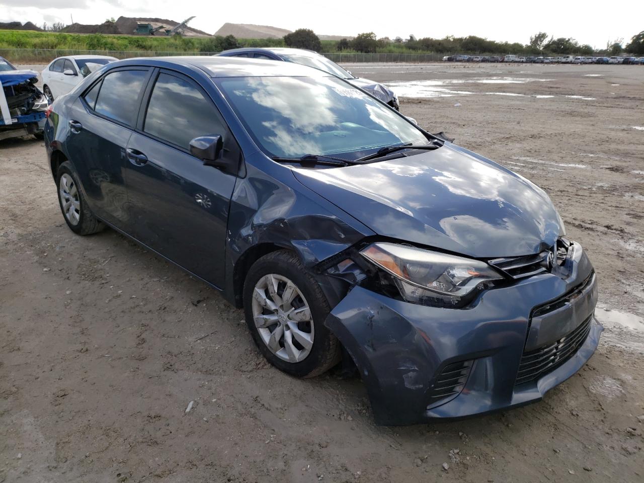 TOYOTA COROLLA L 2015 with VIN 2T1BURHE1FC480064 - Photo from auction