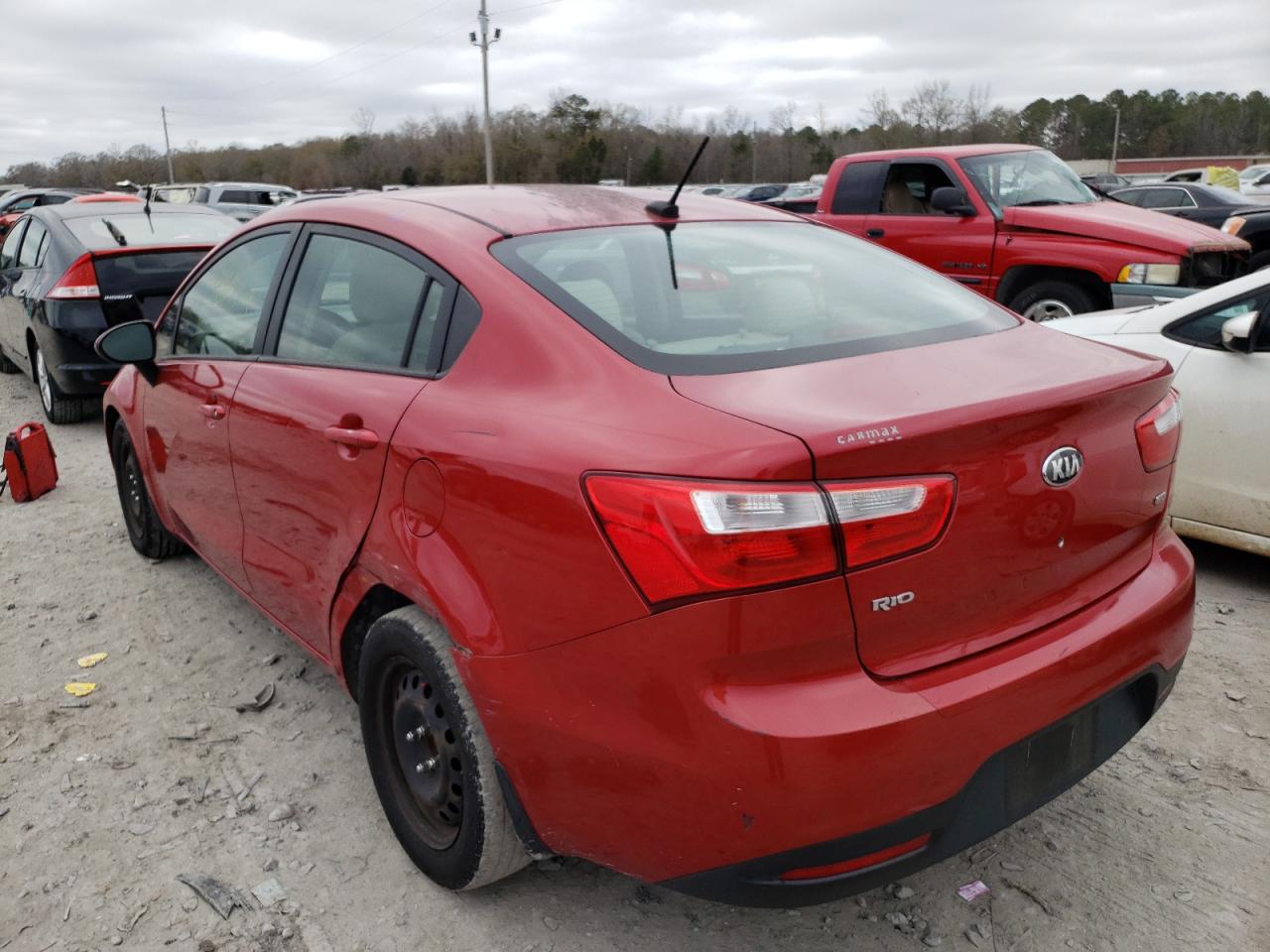 Photo 3 from auction – 2013 KIA RIO LX with VIN KNADM4A32D6285290