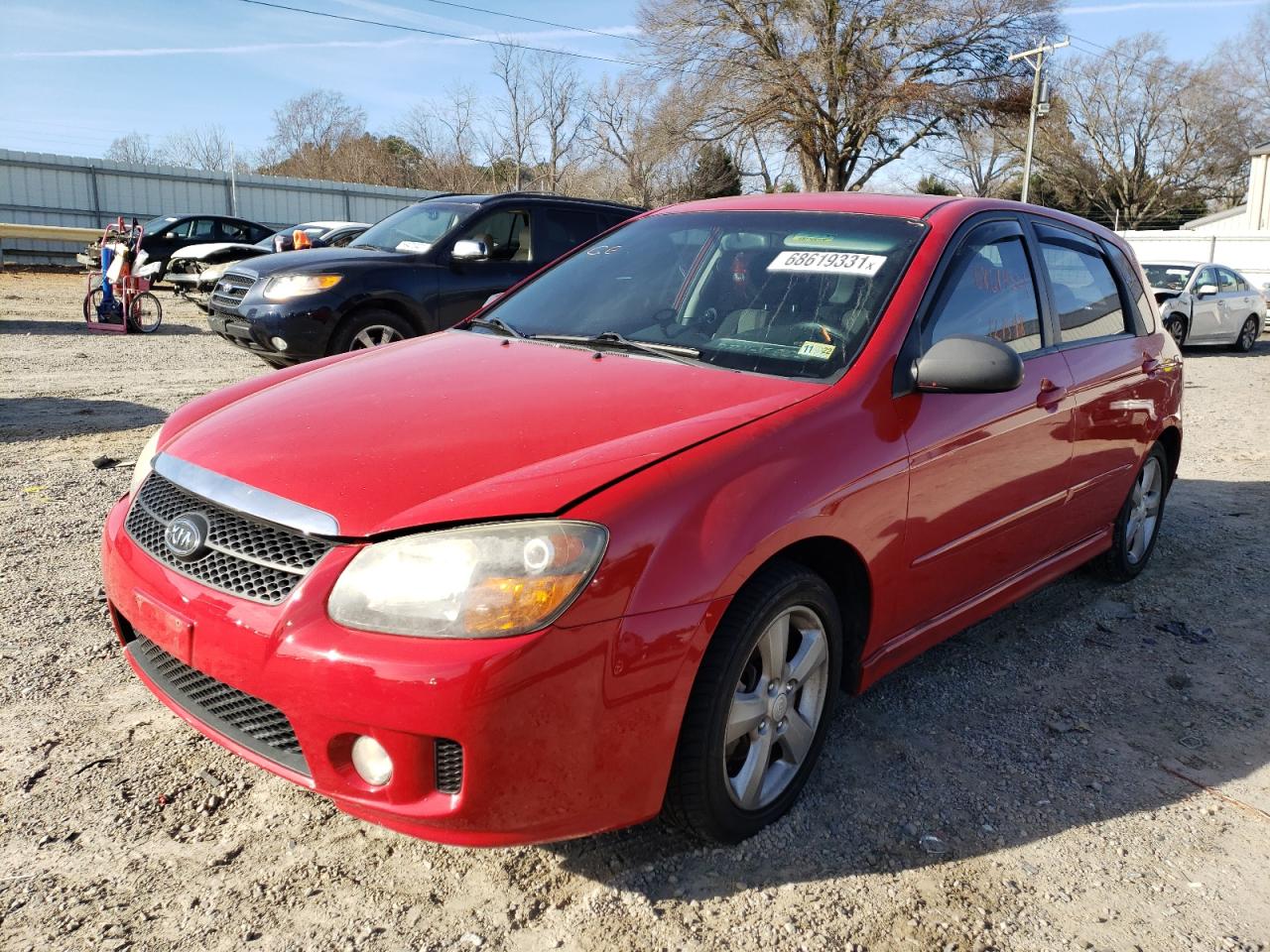 Photo 2 from auction – 2008 KIA SPECTRA5 5 with VIN KNAFE162385018918