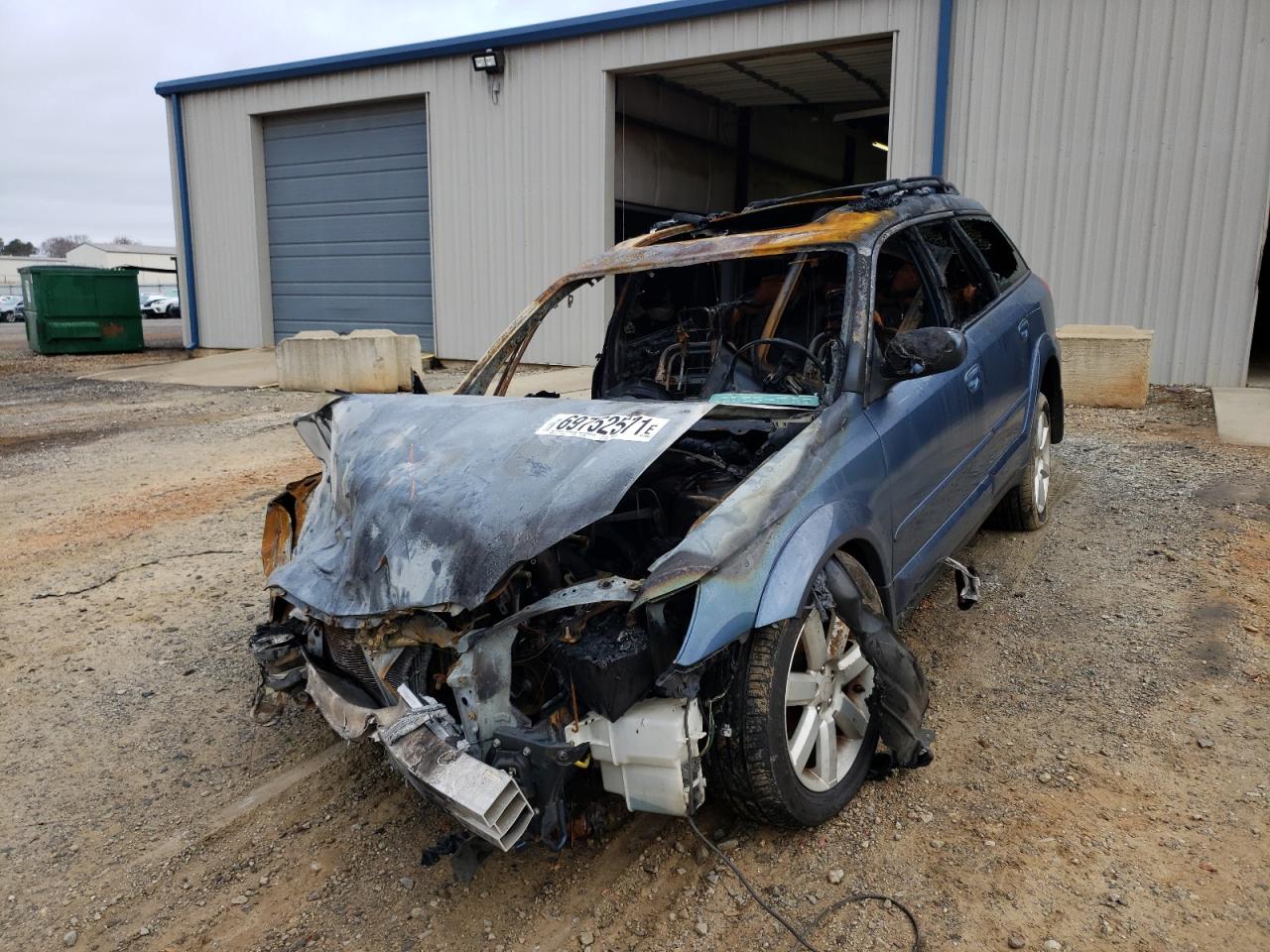 Photo 2 from auction – 2008 SUBARU OUTBACK with VIN 4S4BP62C187300448