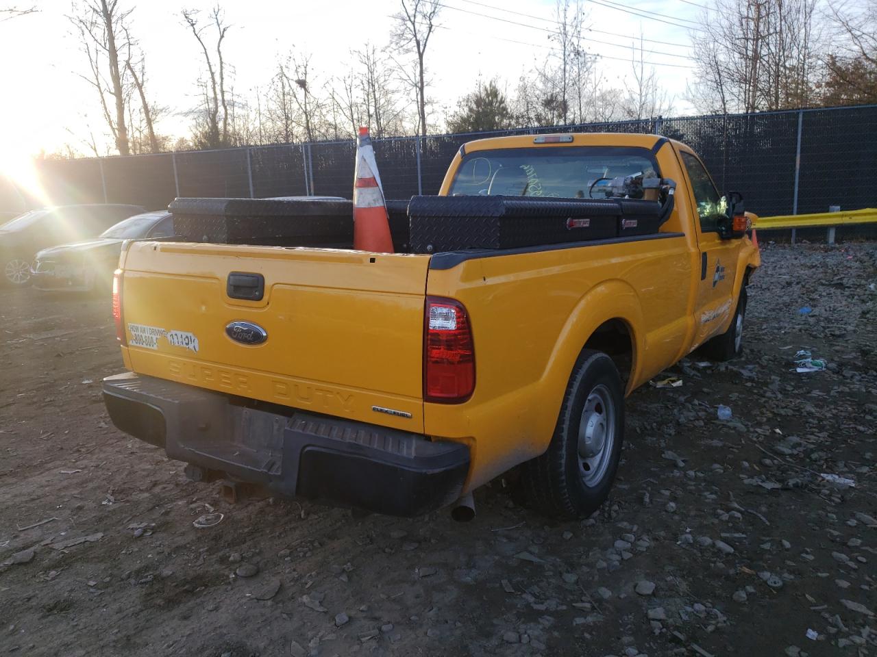 Photo 4 from auction – 2013 FORD F250 SUPER with VIN 1FTBF2A69DEA70501