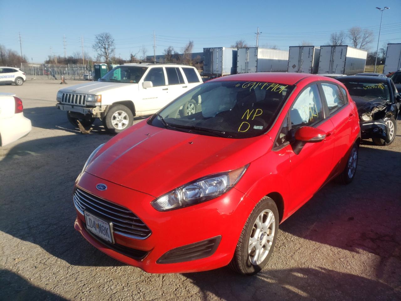Zdjęcie 2 z aukcji – 2015 FORD FIESTA SE z VIN 3FADP4EJ4FM172811