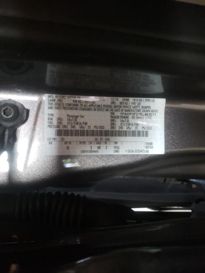 صورة رقم 10 من المزاد - 2014 FORD FOCUS SE مع VIN 1FADP3F21EL463011