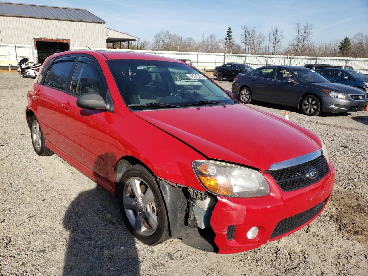 KIA SPECTRA5 5 2008 with VIN KNAFE162385018918 - Photo from auction