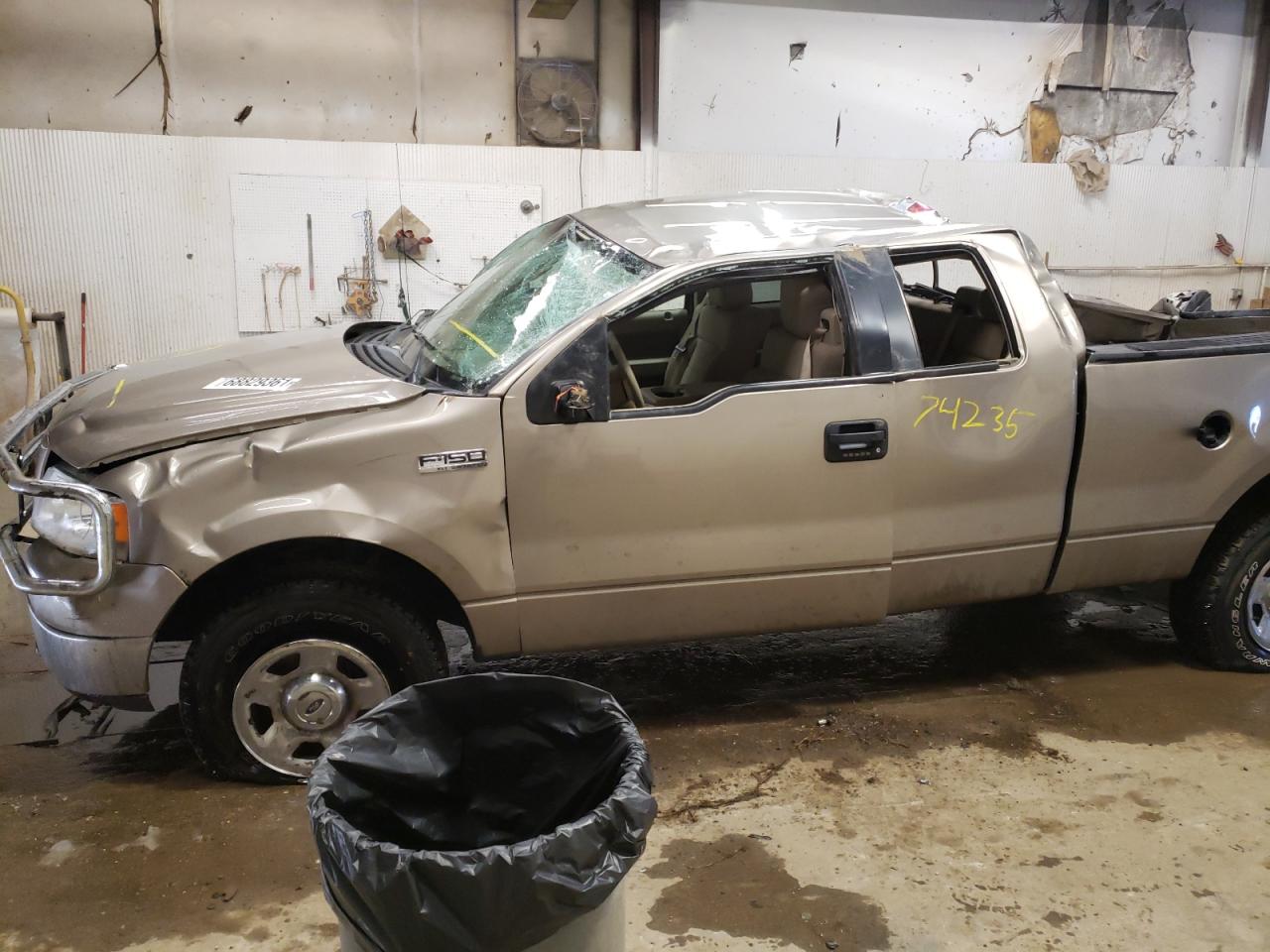 Photo 9 from auction – 2005 FORD F150 with VIN 1FTPX14545FB75135