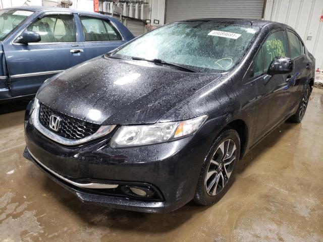 Photo 2 from auction – 2013 HONDA CIVIC EXL with VIN 19XFB2F91DE083151