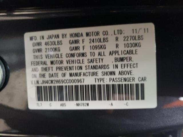 Photo 10 from auction – 2012 ACURA TSX TECH with VIN JH4CW2H69CC000967
