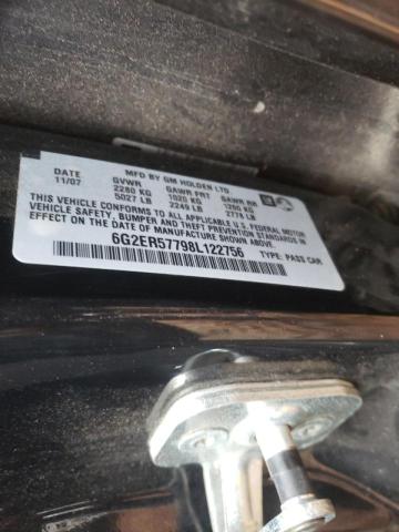 Photo 10 from auction – 2008 PONTIAC G8 with VIN 6G2ER57798L122756