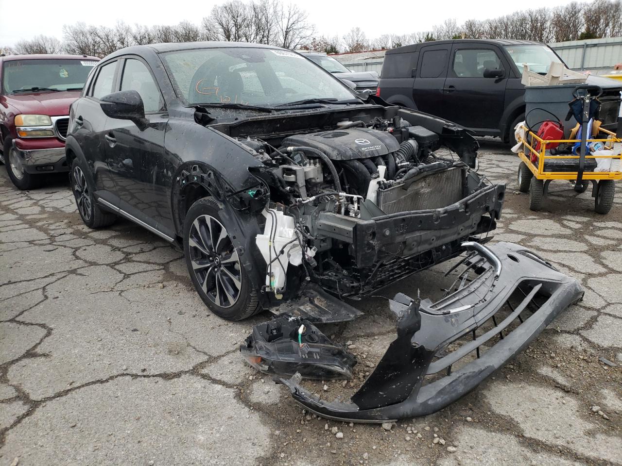 Photo 1 from auction – 2019 MAZDA CX-3 GRAND with VIN JM1DKDD76K0429754