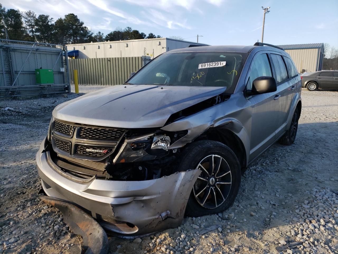 Photo 2 from auction – 2018 DODGE JOURNEY SE with VIN 3C4PDCAB8JT533125
