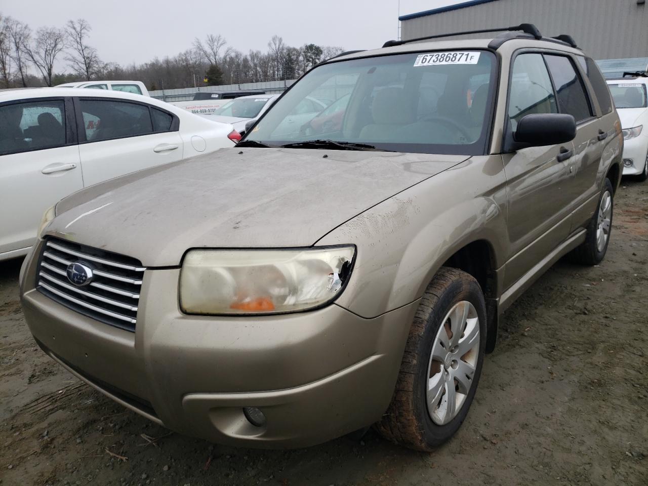 Photo 2 from auction – 2008 SUBARU FORESTER 2 with VIN JF1SG63688H708362