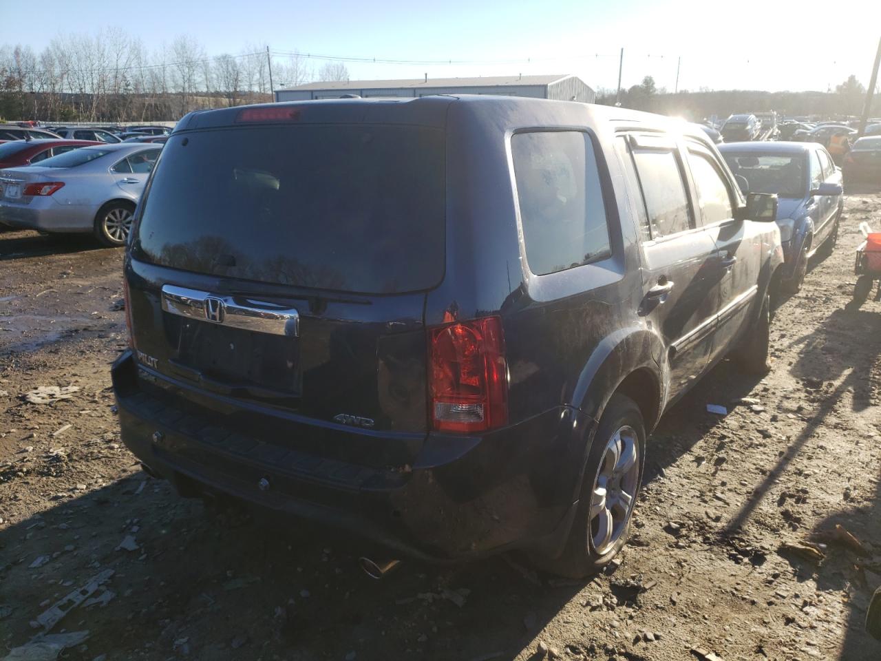 Zdjęcie 4 z aukcji – 2013 HONDA PILOT EXL z VIN 5FNYF4H53DB048737