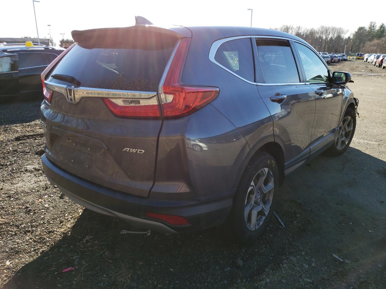 Photo 4 from auction – 2019 HONDA CR-V EXL with VIN 2HKRW2H87KH658755