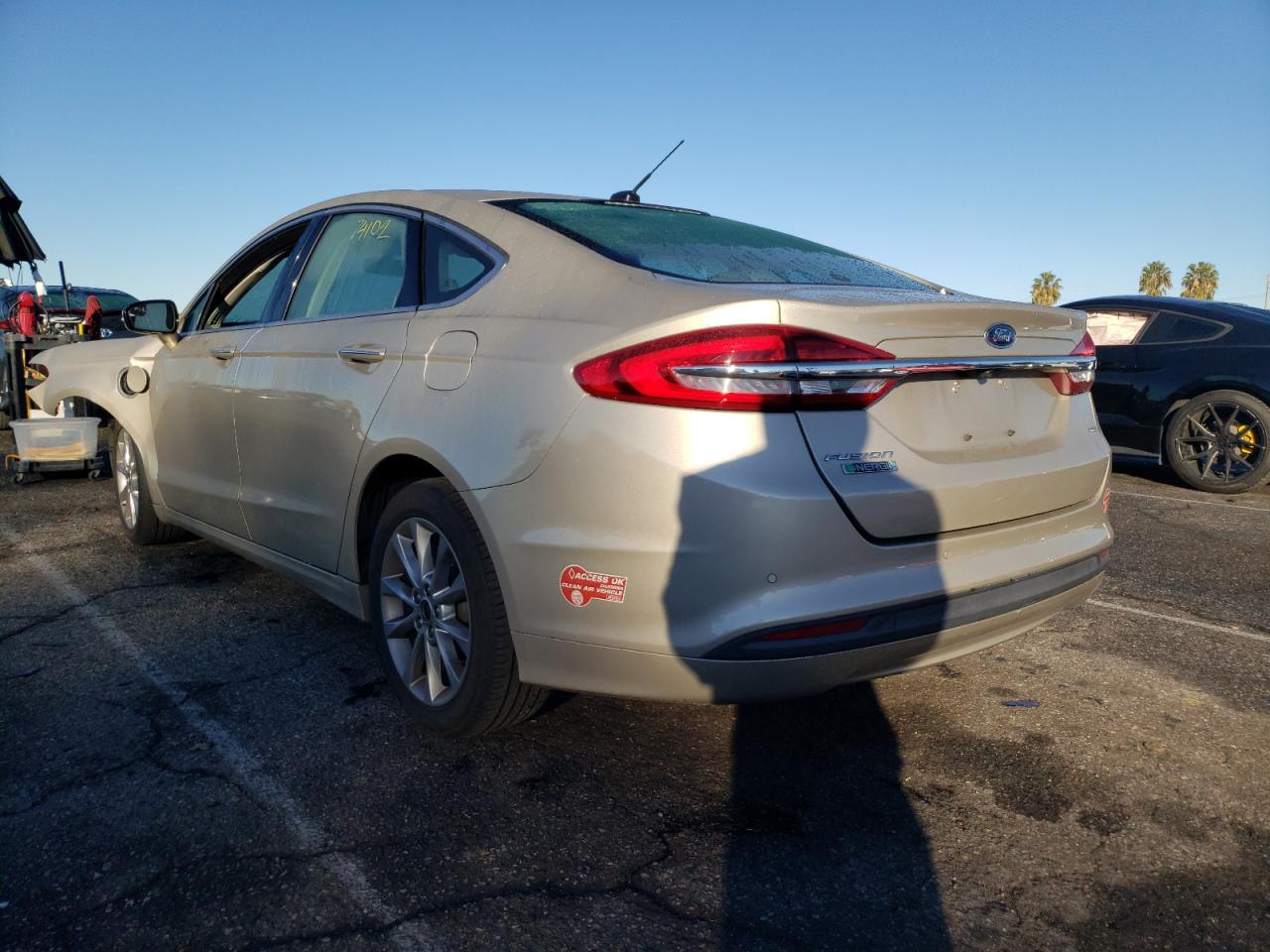 Photo 3 from auction – 2017 FORD FUSION SE with VIN 3FA6P0PU8HR414319