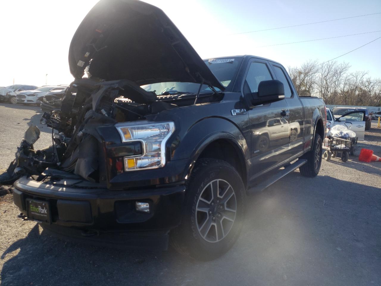 Photo 2 from auction – 2017 FORD F150 SUPER with VIN 1FTEX1EPXHKC24700
