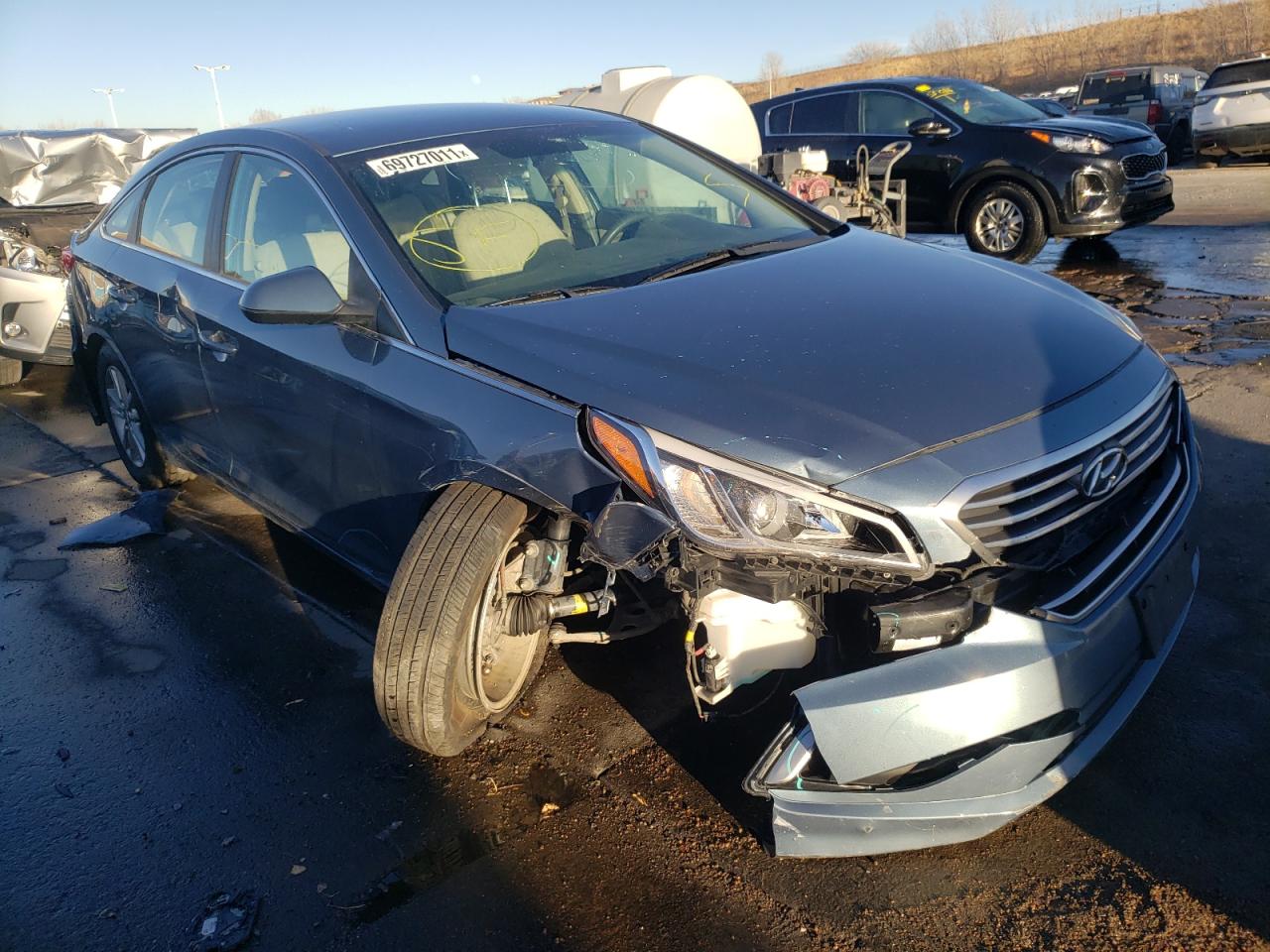 Photo 1 from auction – 2017 HYUNDAI SONATA SE with VIN 5NPE24AF0HH577362