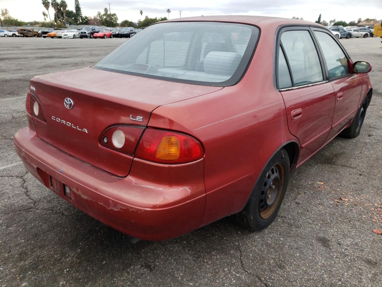 Photo 4 from auction – 2001 TOYOTA COROLLA CE with VIN 1NXBR12E01Z482035