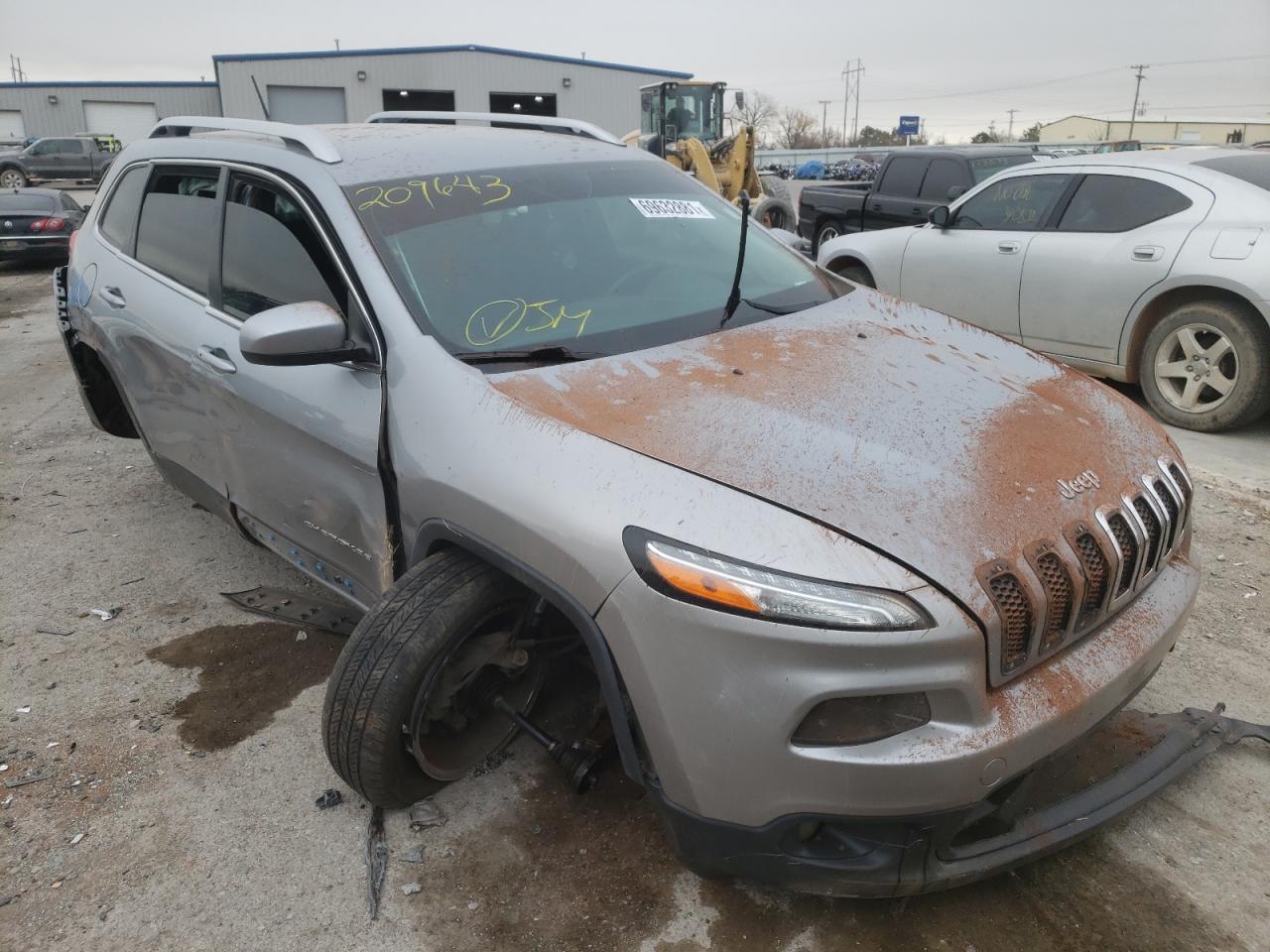 JEEP CHEROKEE L 2014 with VIN 1C4PJMCB5EW209643 - Photo from auction