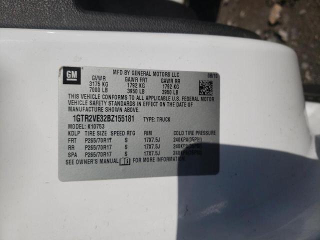 Photo 10 from auction – 2011 GMC SIERRA K15 with VIN 1GTR2VE32BZ155181