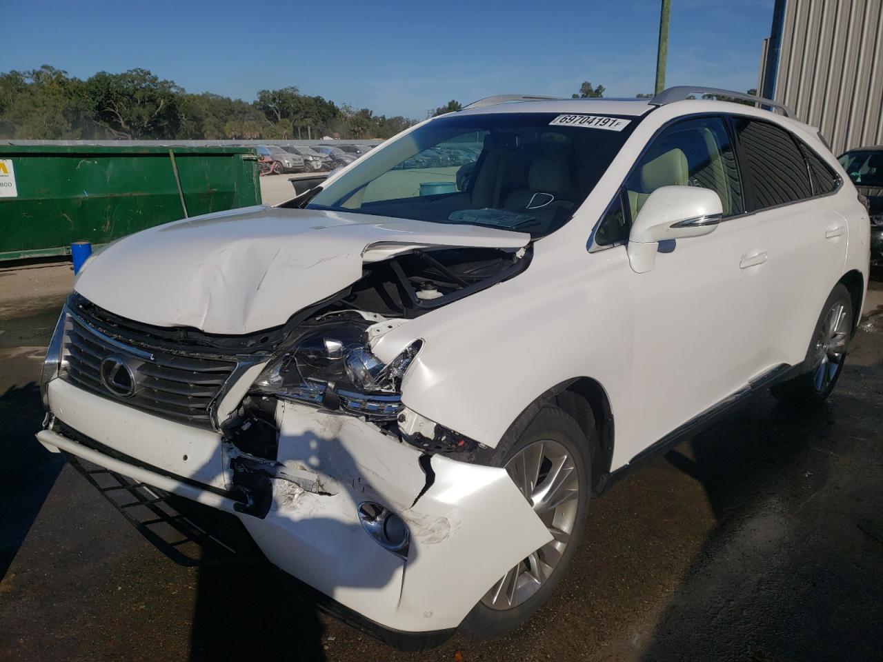 Фото 2 с аукциона – 2013 LEXUS RX 350 с VIN 2T2ZK1BA5DC087785