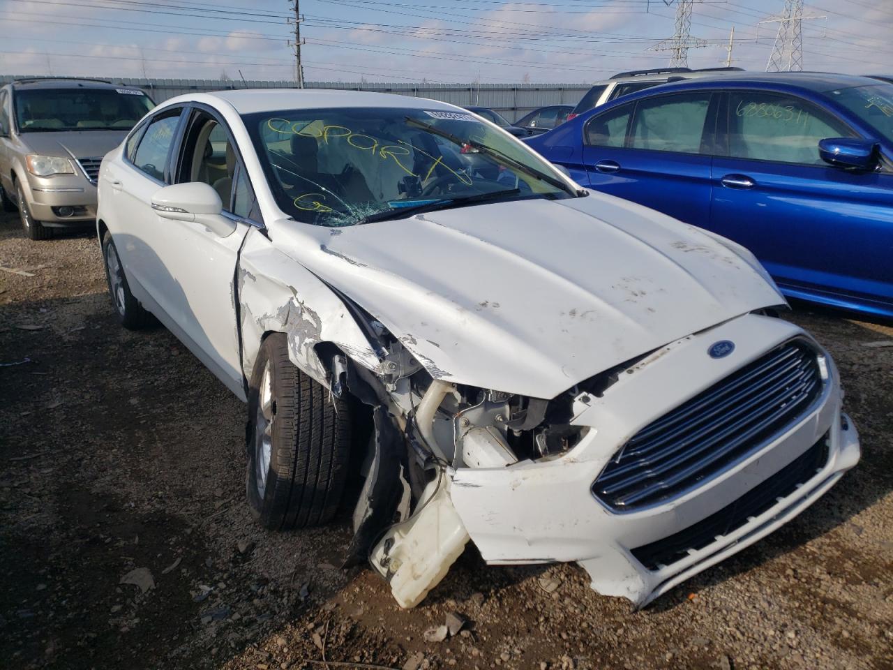 FORD FUSION SE 2015 with VIN 1FA6P0H71F5109057 - Photo from auction