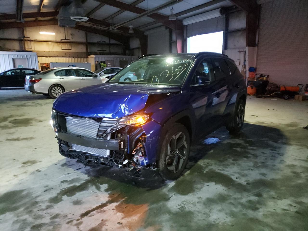 Photo 2 from auction – 2022 HYUNDAI TUCSON LIM with VIN 5NMJECAE4NH016582