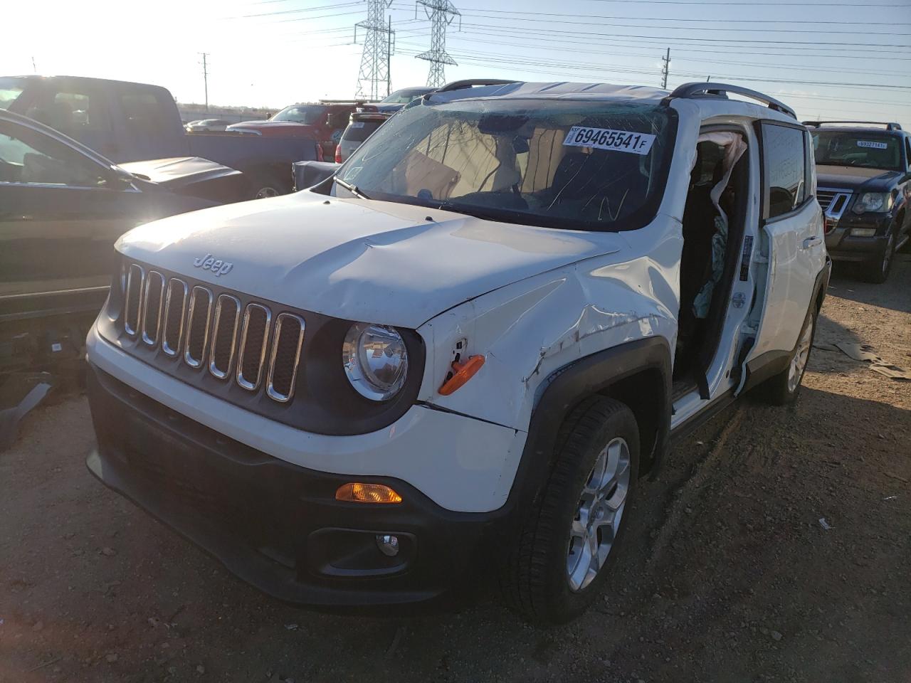Photo 2 from auction – 2018 JEEP RENEGADE L with VIN ZACCJABB2JPH46220