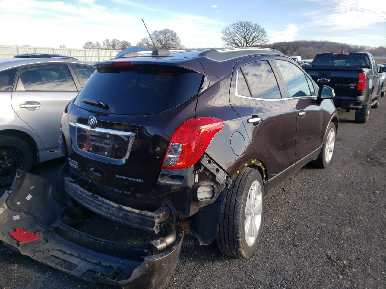Photo 4 from auction – 2016 BUICK ENCORE with VIN KL4CJASB3GB537355