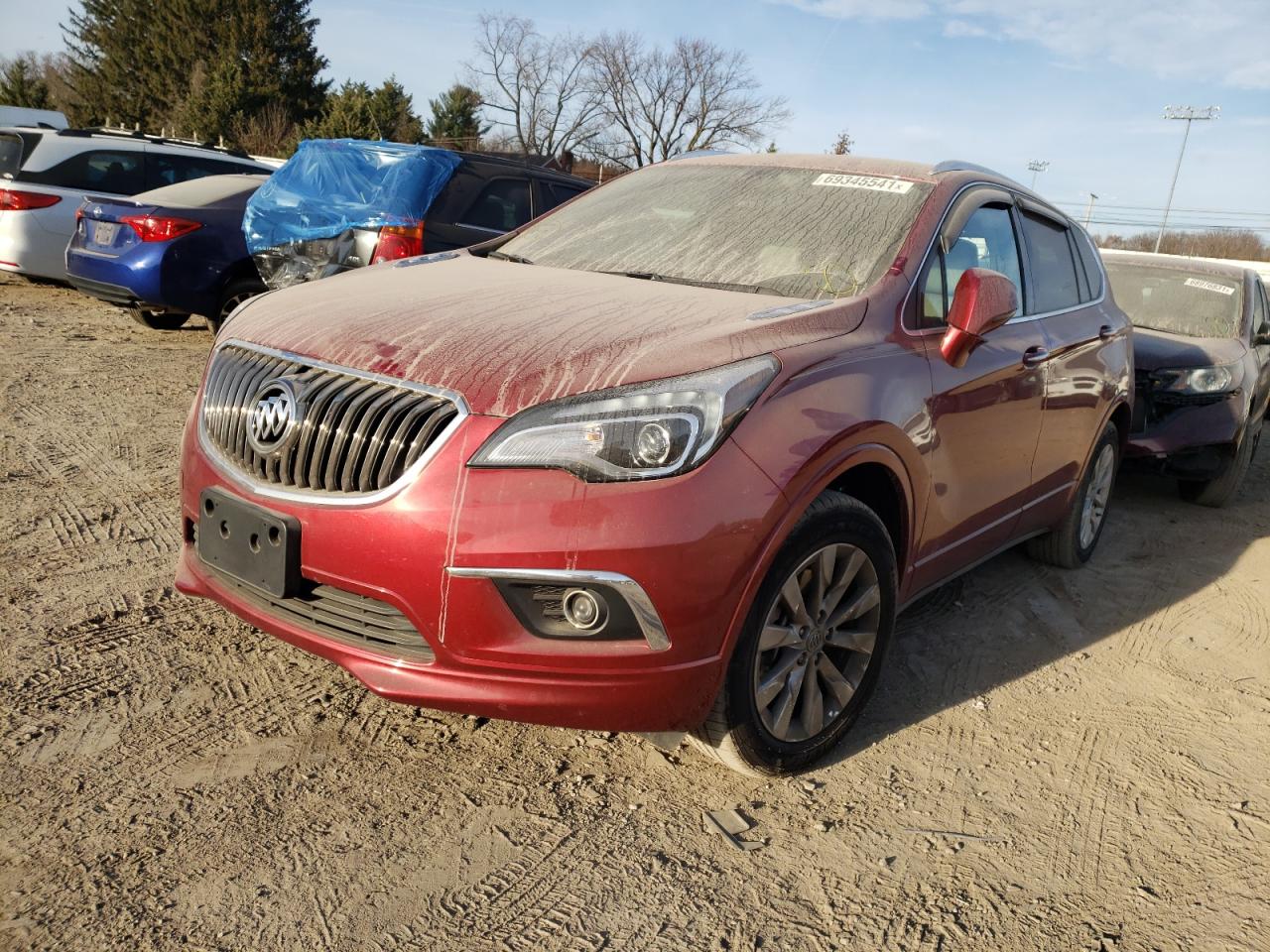 Photo 2 from auction – 2017 BUICK ENVISION E with VIN LRBFXBSA5HD004751