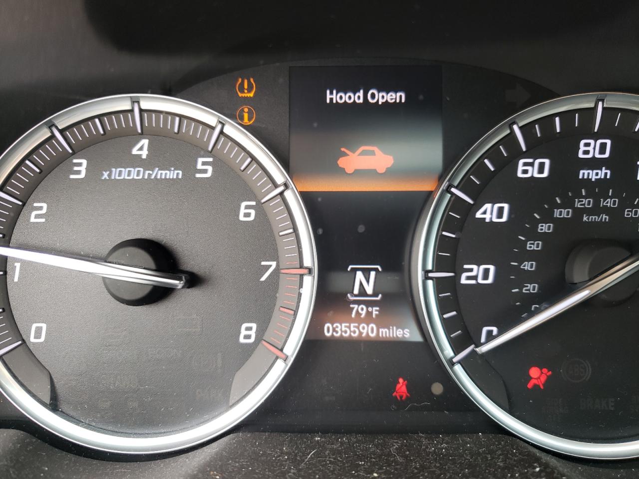 Photo 8 from auction – 2020 ACURA TLX with VIN 19UUB1F37LA007465