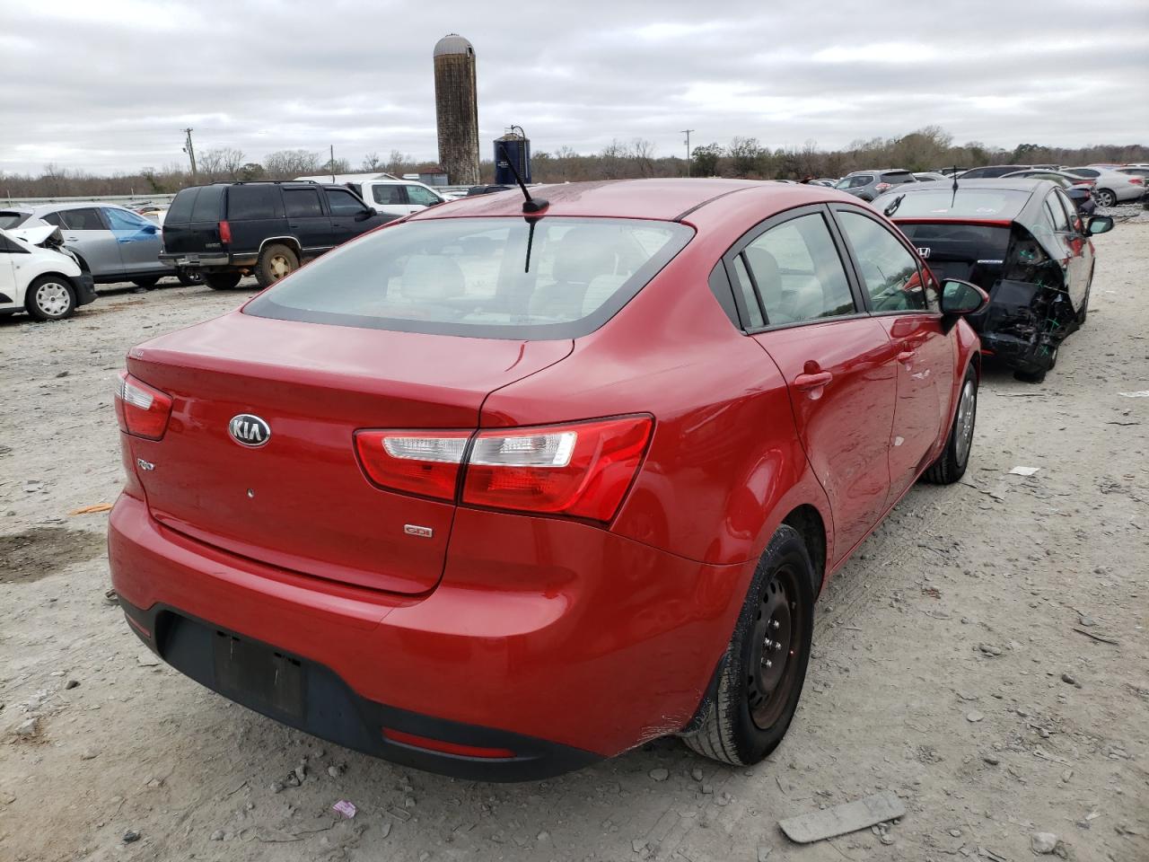 Photo 4 from auction – 2013 KIA RIO LX with VIN KNADM4A32D6285290