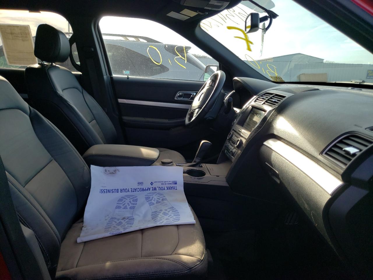 Photo 5 from auction – 2017 FORD EXPLORER X with VIN 1FM5K8D86HGD19075