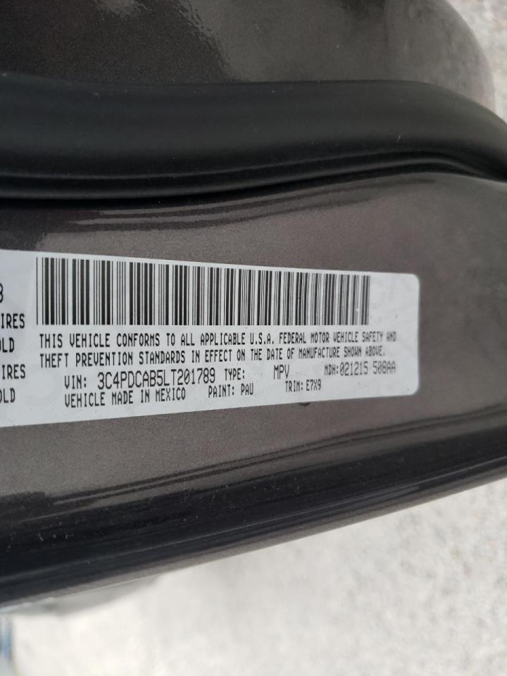 Photo 10 from auction – 2020 DODGE JOURNEY with VIN 3C4PDCAB5LT201789
