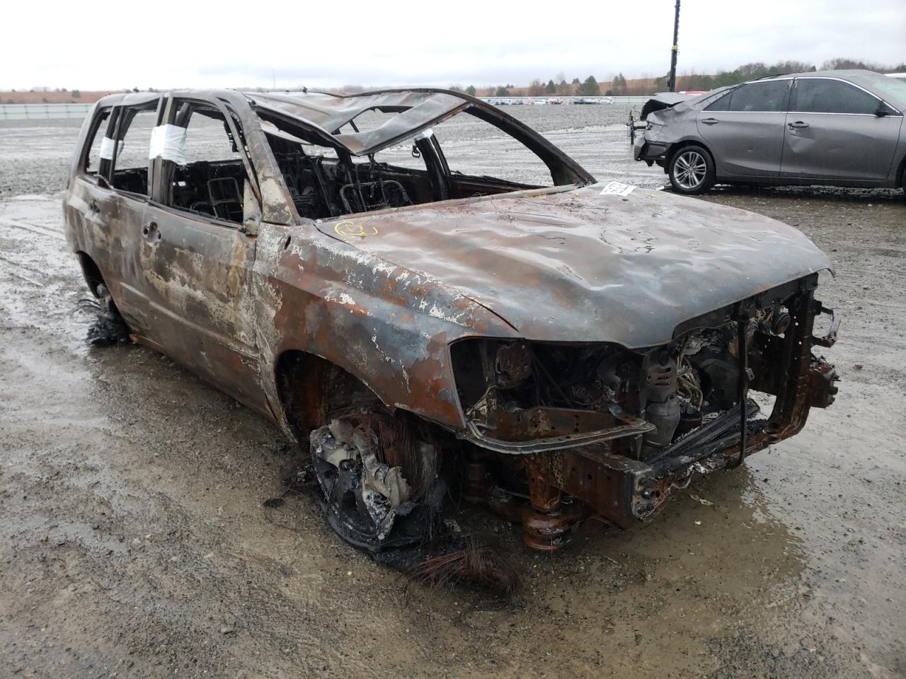 TOYOTA HIGHLANDER 2007 with VIN JTEHP21AX70187982 - Photo from auction