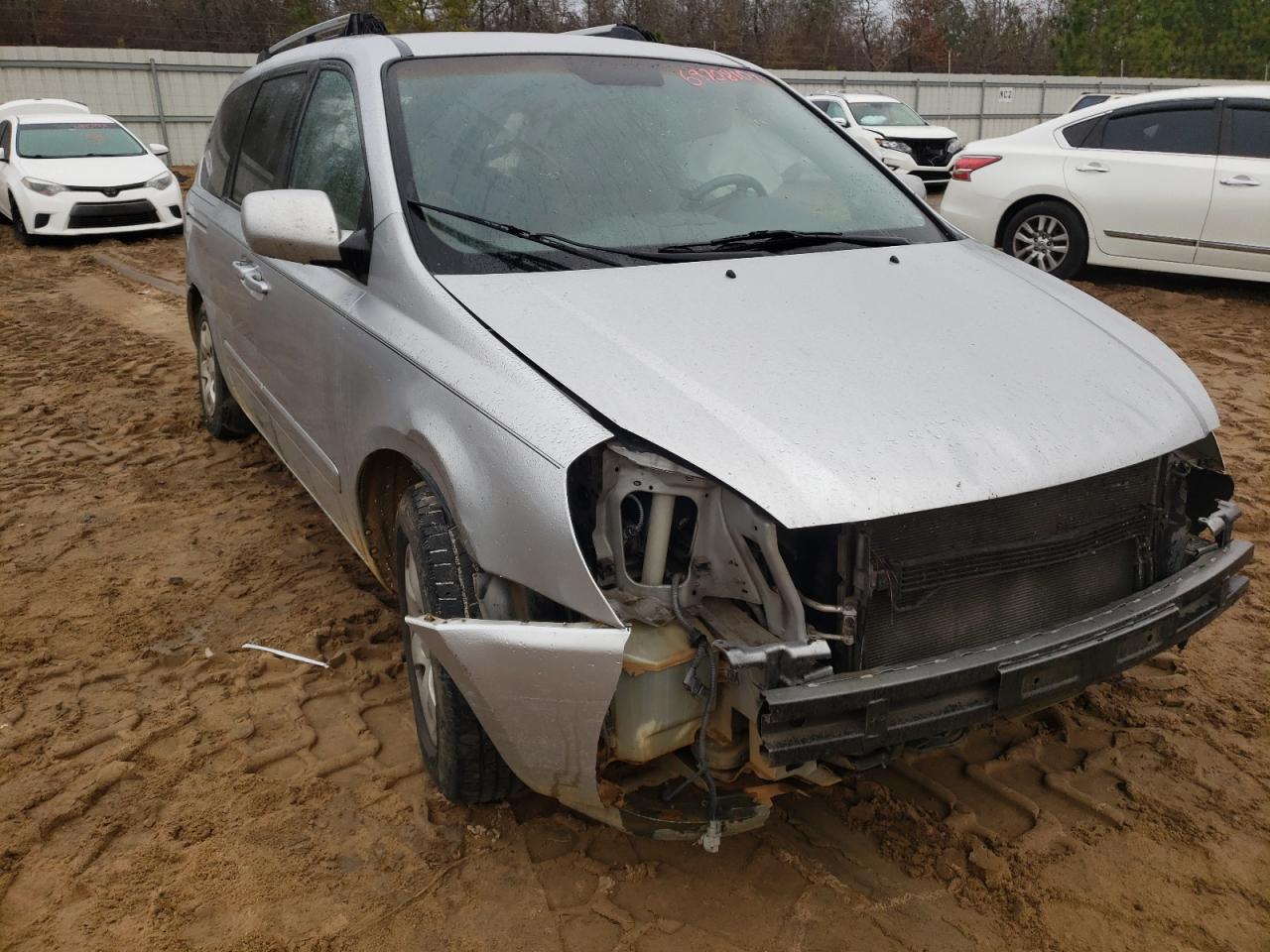 KIA SEDONA EX 2007 with VIN KNDMB233X76116259 - Photo from auction