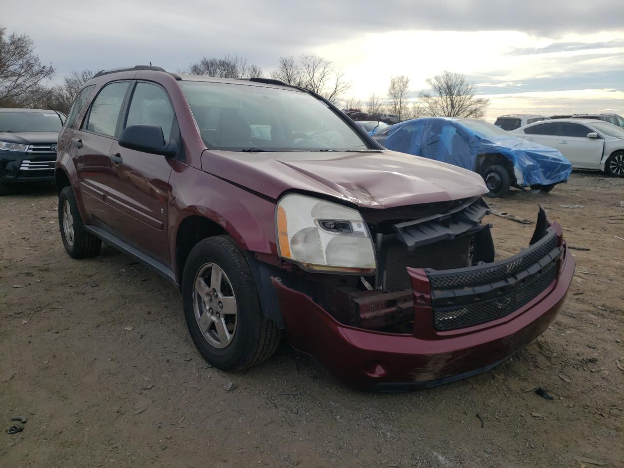 CHEVROLET EQUINOX LS 2008 with VIN 2CNDL23F686055183 - Photo from auction