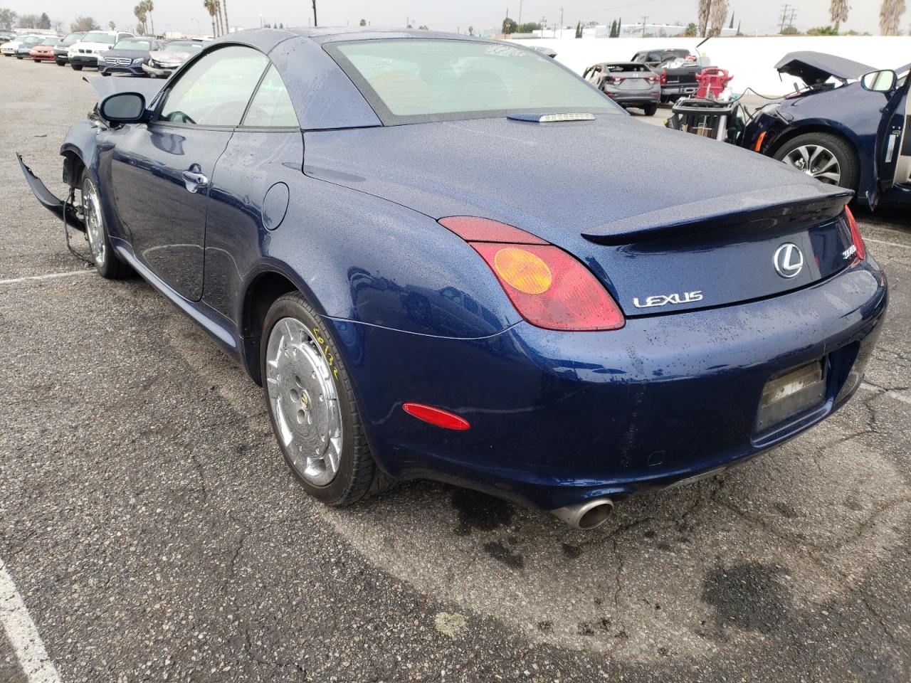 Photo 3 from auction – 2003 LEXUS SC 430 with VIN JTHFN48YX30047830