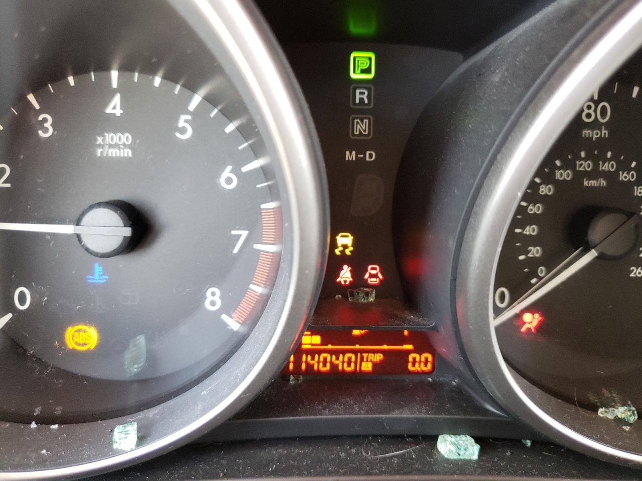 Photo 8 from auction – 2011 MAZDA 3 I with VIN JM1BL1VF2B1497844